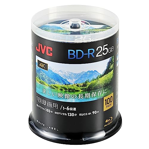 Amazon.co.jp: ビクター(VICTOR) JVC 1回録画用 ブルーレイディスク BD